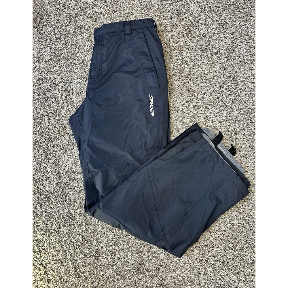 Spyder Women's Size 14 Soft Shell Ski Snowboard Snow Pants Black
